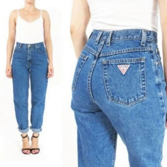 Guess Denim - Guess Vintage High Waisted Mom Jeans